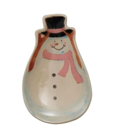 Stoneware Holiday-Shaped Dish