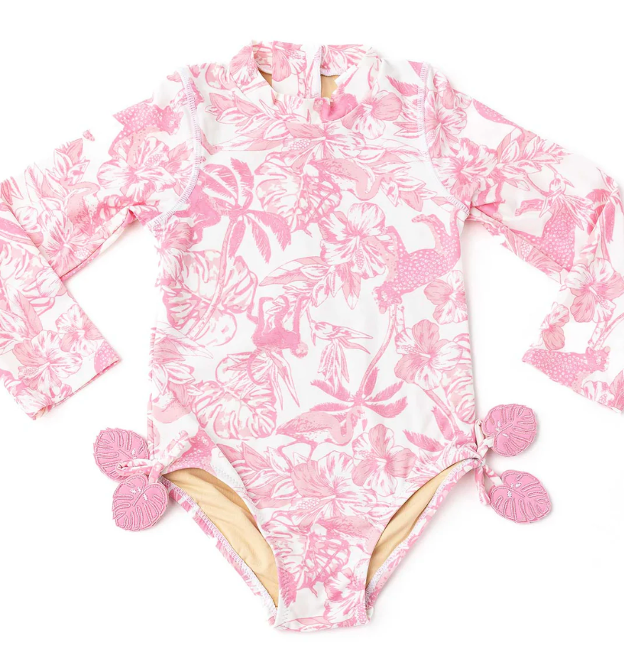 Long Sleeve One Piece Swimsuit