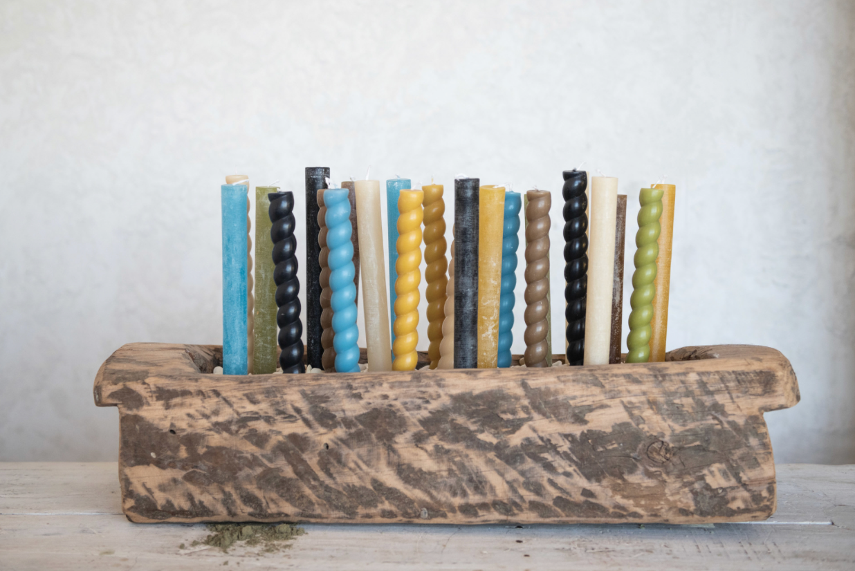 Unscented Taper Candles