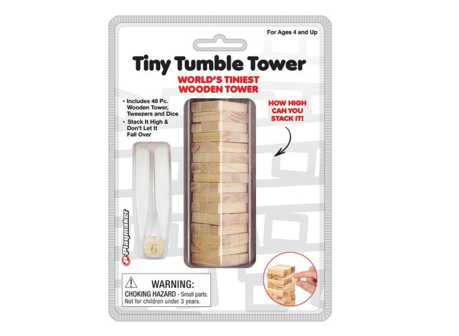 World's Tiniest Tumble Tower