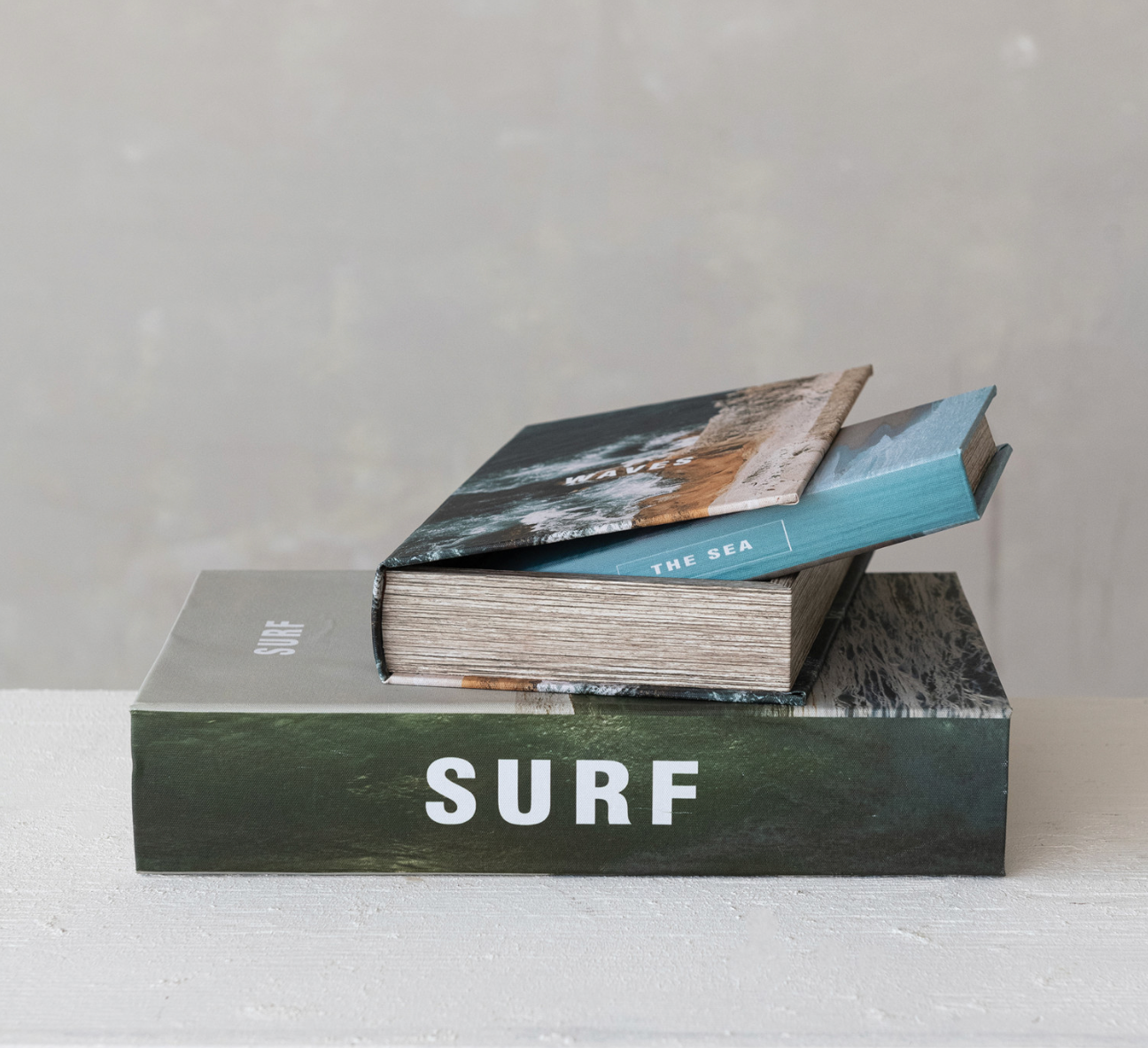 MDF + Canvas Book Storage Boxes