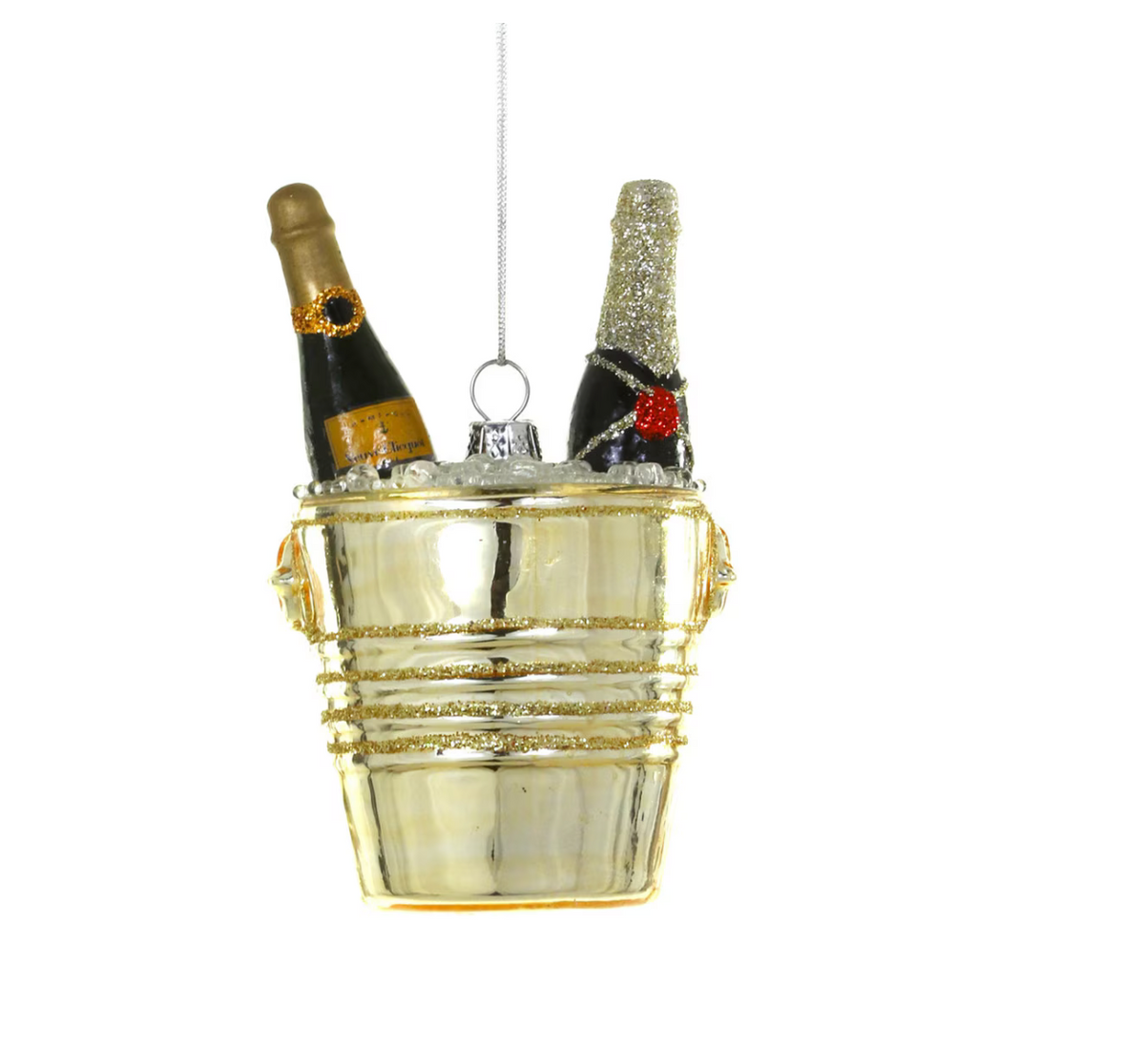 Champagne on Ice Ornament