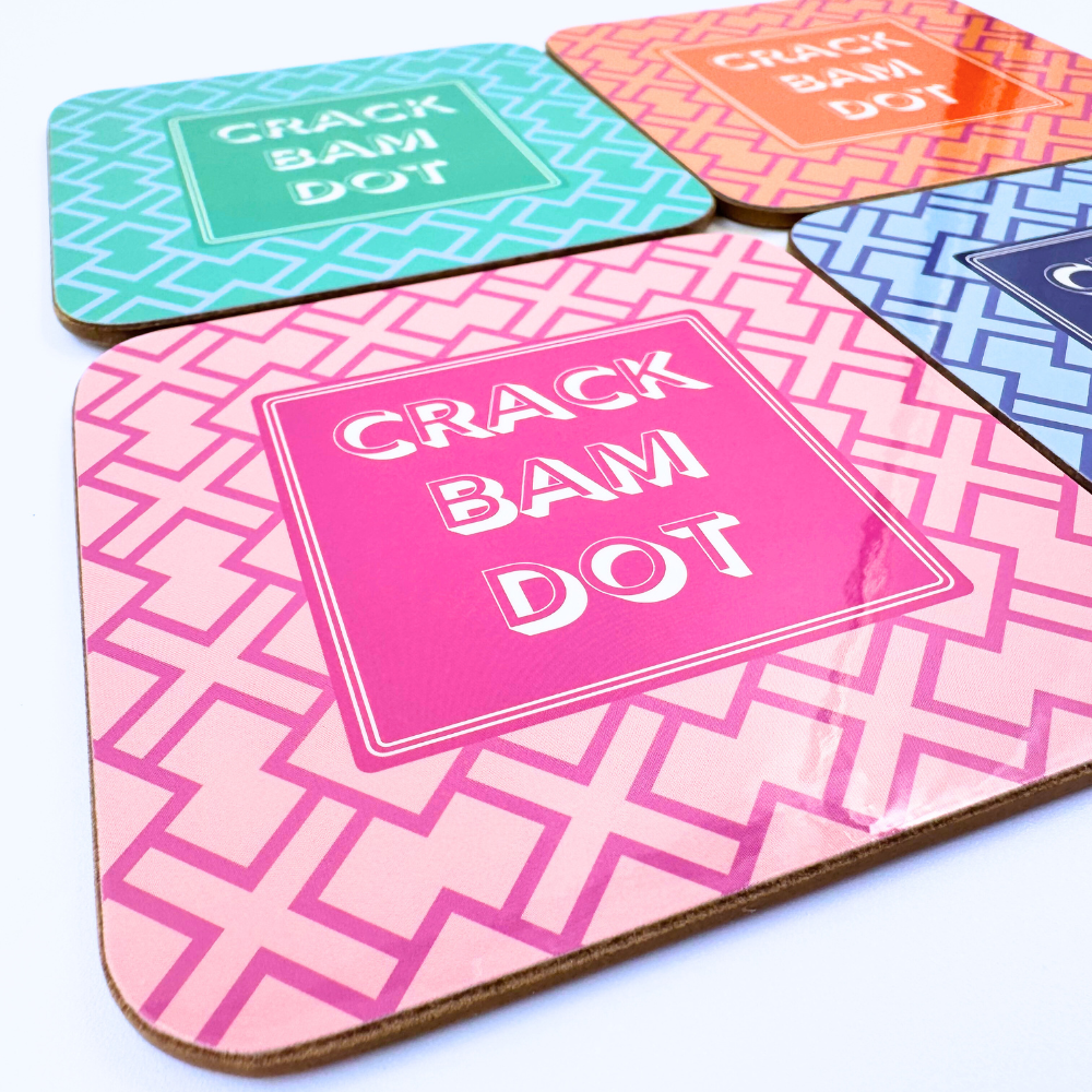 Mahjong Coasters (Set of 4)