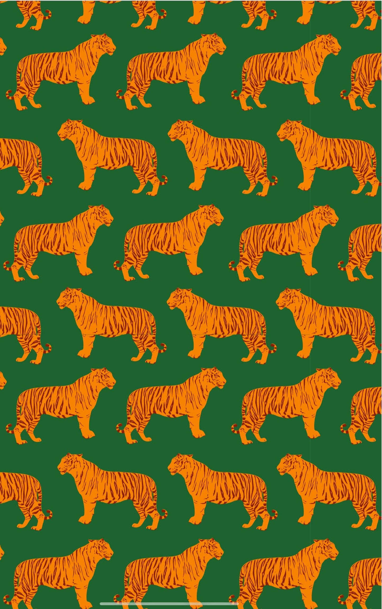 Eye of the Tiger Pool Towel: Reversible: Pink/orange/green