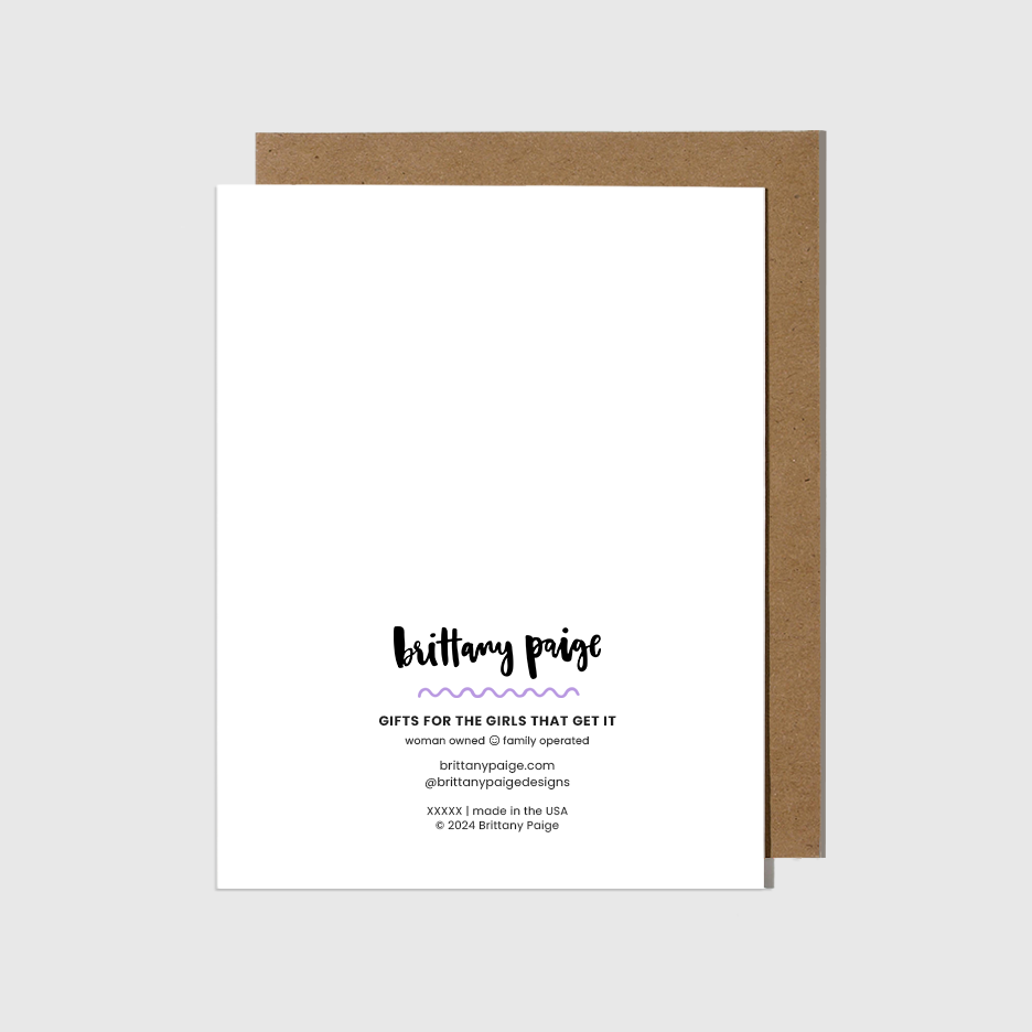 Pregnancy Wishlist Baby Card