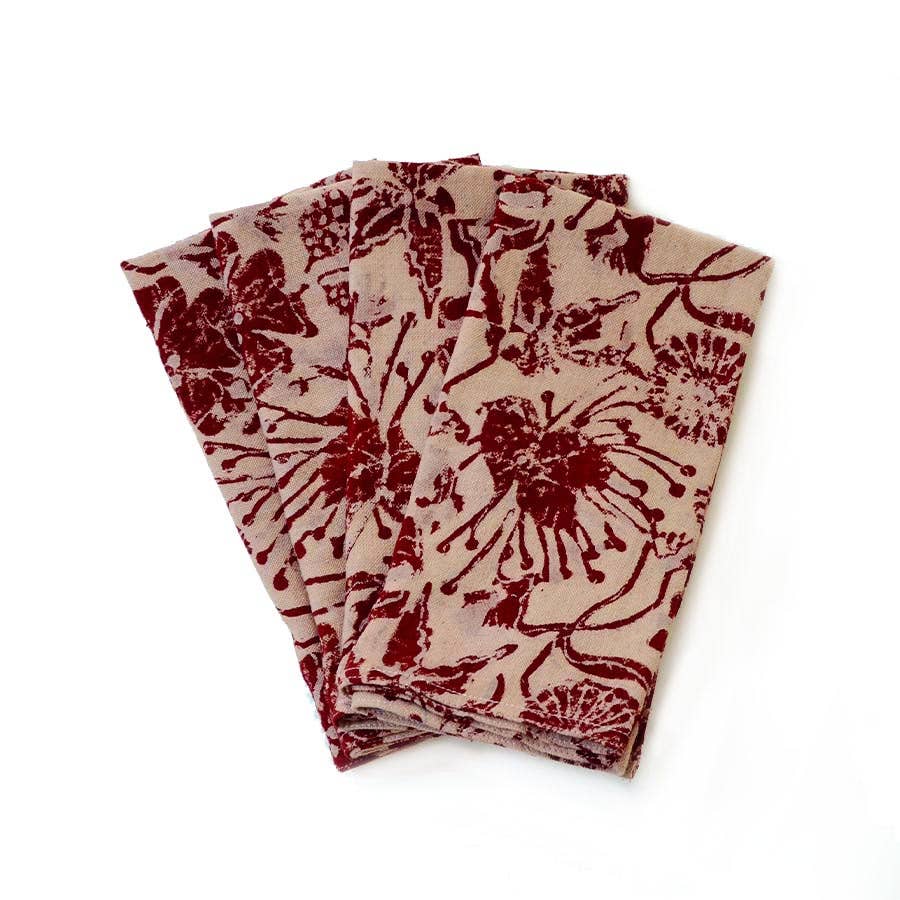 Bloom Cotton Napkins (Set of 4)