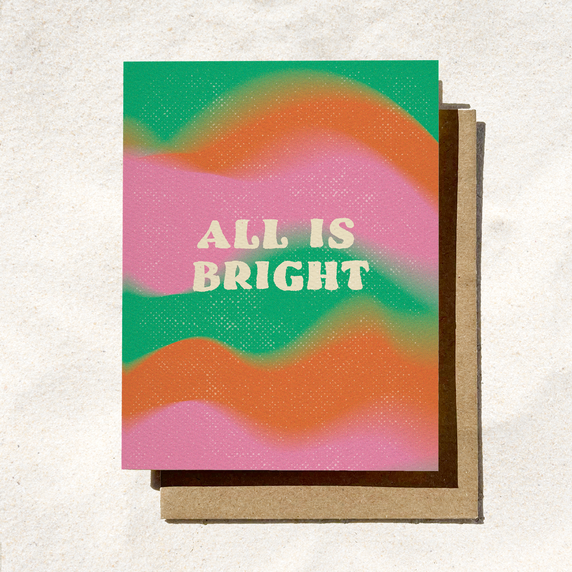 All Is Bright Holiday Card