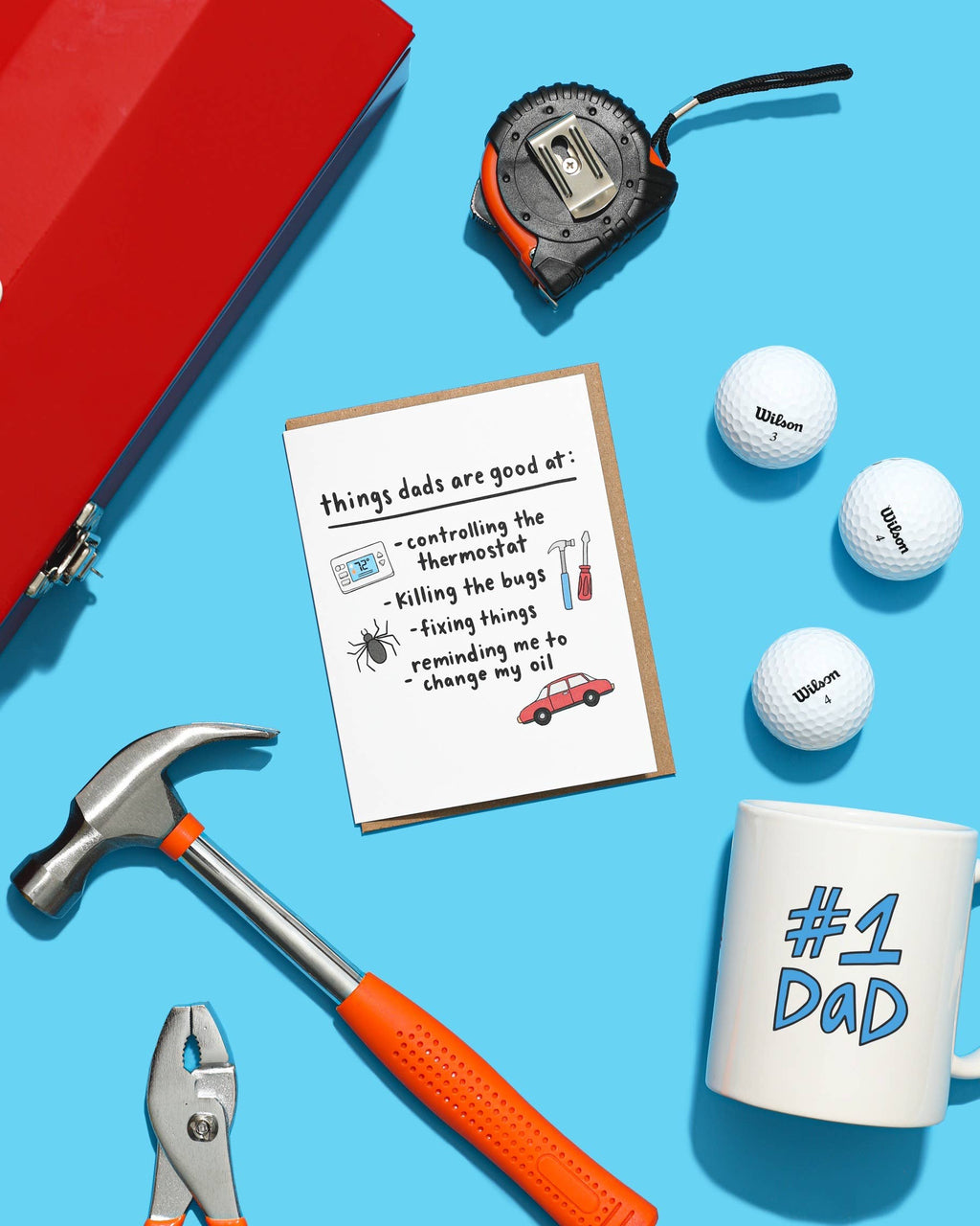 Things Dads Are Good At Card