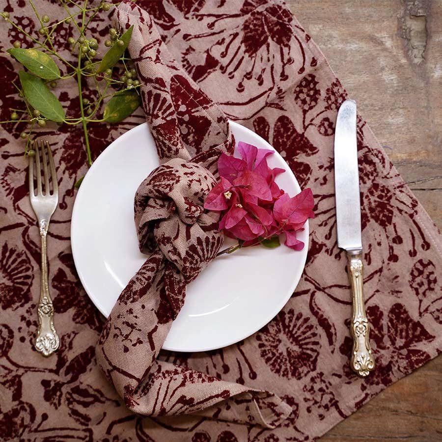 Bloom Cotton Napkins (Set of 4)