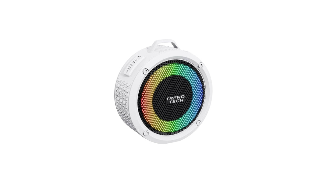 Aqua Beats Waterproof Bluetooth Speaker-White