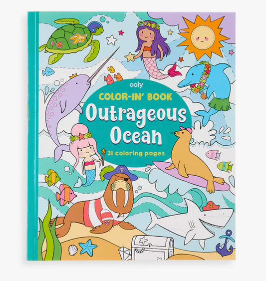 Color-in' Book: Outrageous Ocean