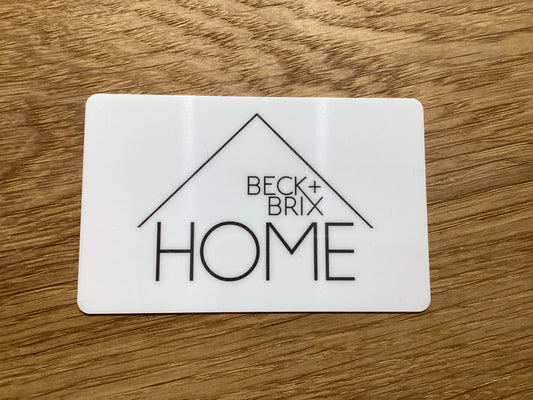 Beck + Brix Home Digital Gift Card