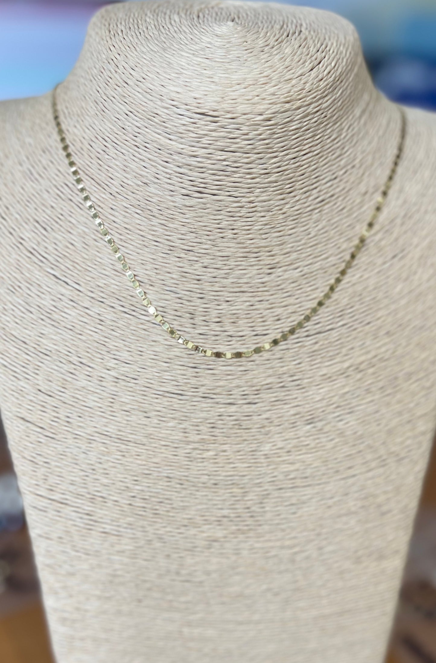 Luna Necklace / Lana Chain 14K Gold