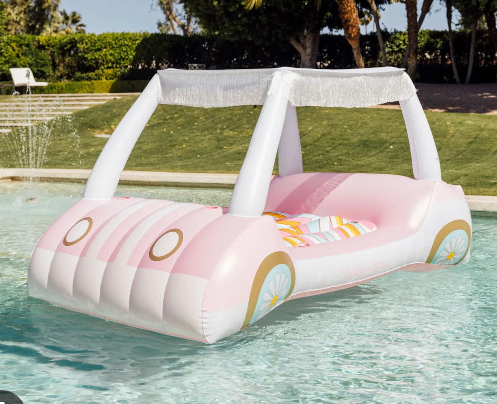 Funboy x Malibu Barbie Golf Cart Pool Float