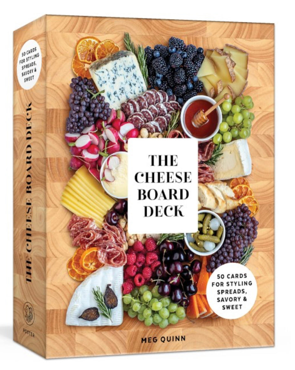 Meg Quinn, Shana Smith: The Cheese Board Deck: 50 Cards for Styling Spreads, Savory and Sweet