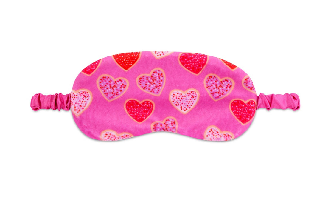 Heart Cookies Eye Mask