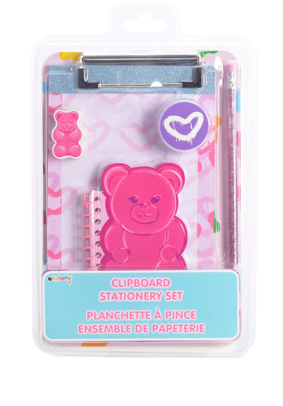 Gummy Bear Clipboard Stationery Set