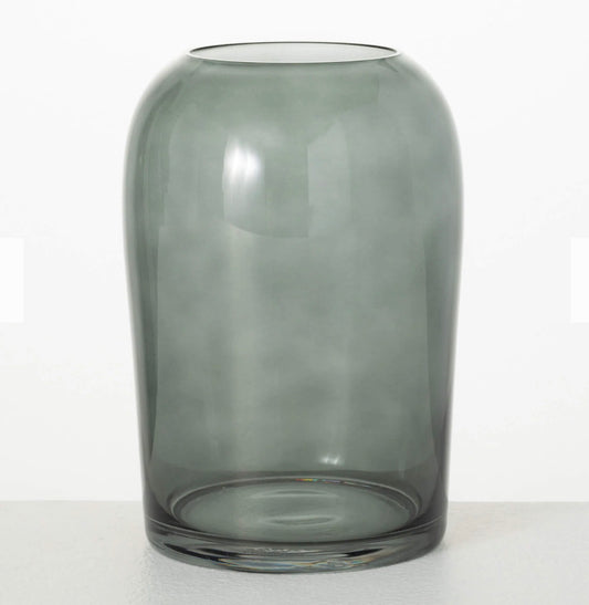 Smoky Glass Vase