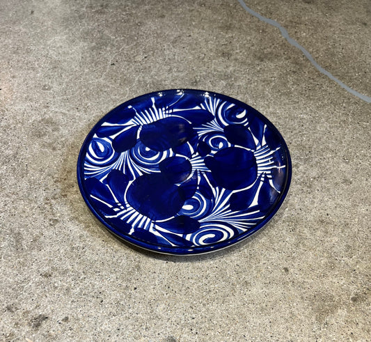 Azul Hand Painted Appetizer Plate