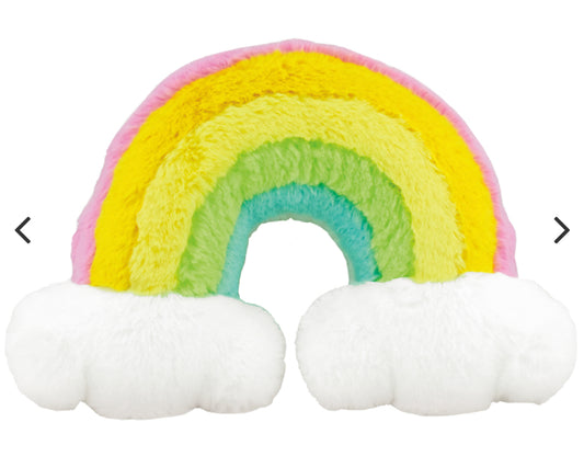 Rainbow Furry Plush