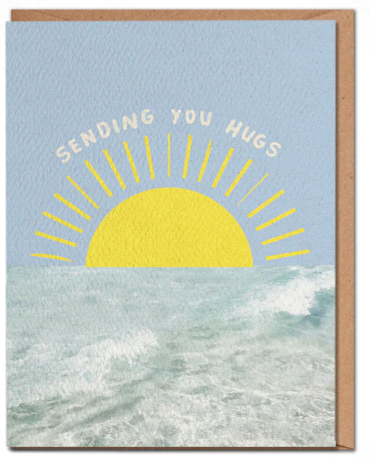 Sending Hugs - Thinking of You Greeting Card