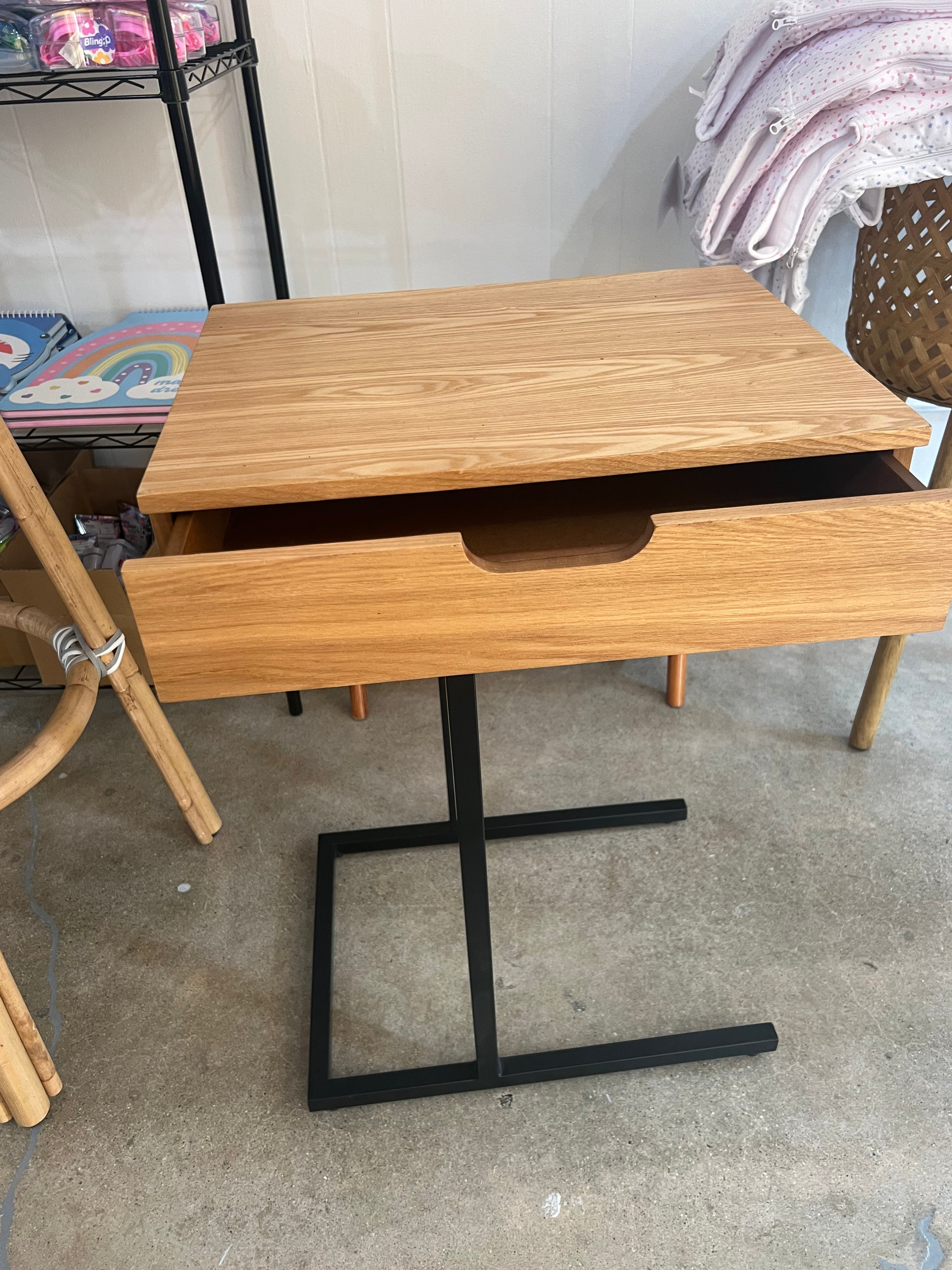 Wood Side Table