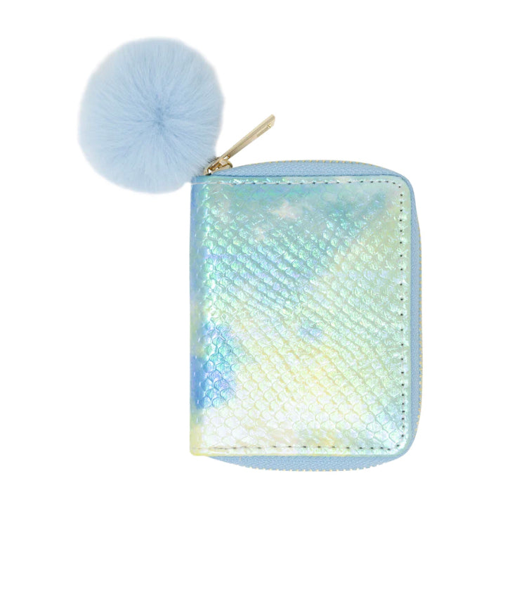 Shiny Tie Dye Scale Wallet