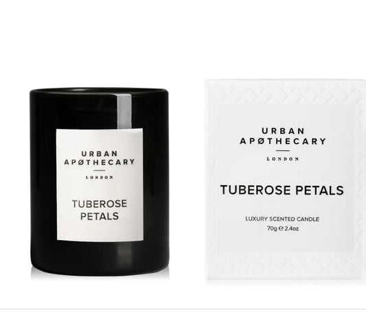 Urban Apothecary Luxury Mini Candle 70g - Tuberose Petals