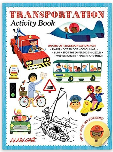 Transportation Activity Book