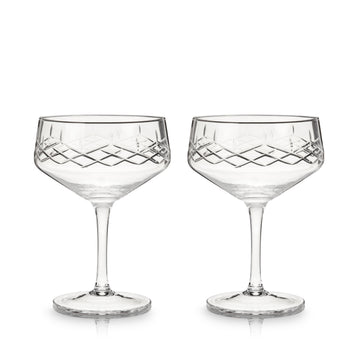 Admiral Coupe Glasses (Set of 2)