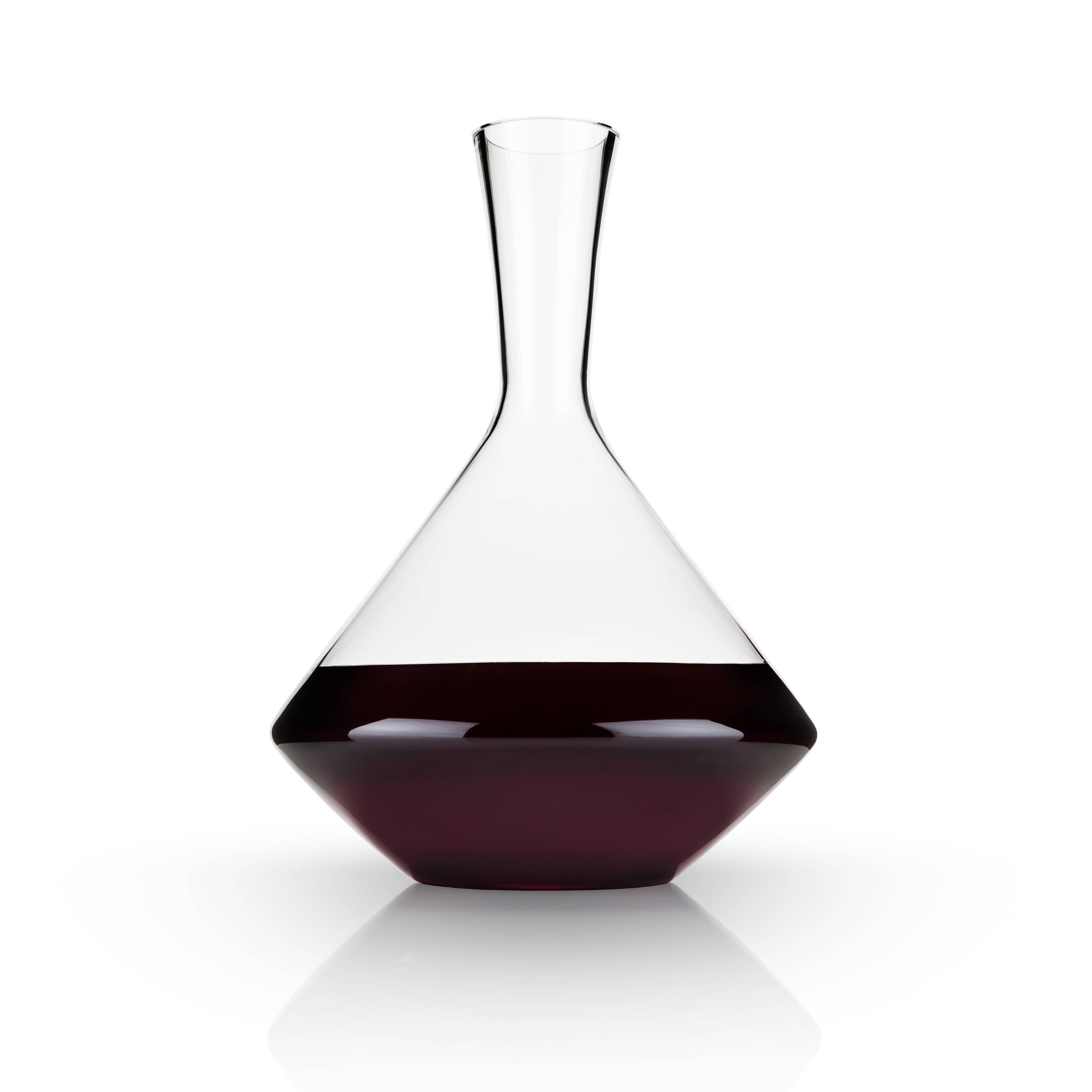 Raye Angled Lead Free Crystal Decanter by Viski