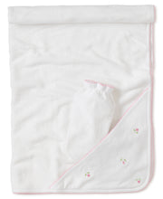 Kissy Garden Roses Towel with Mittens