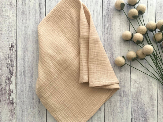 Crinkle Cloth Napkins in Natural, set of four