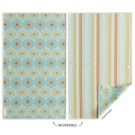 Midcentury Tile | Microfiber Kitchen Dish Towel