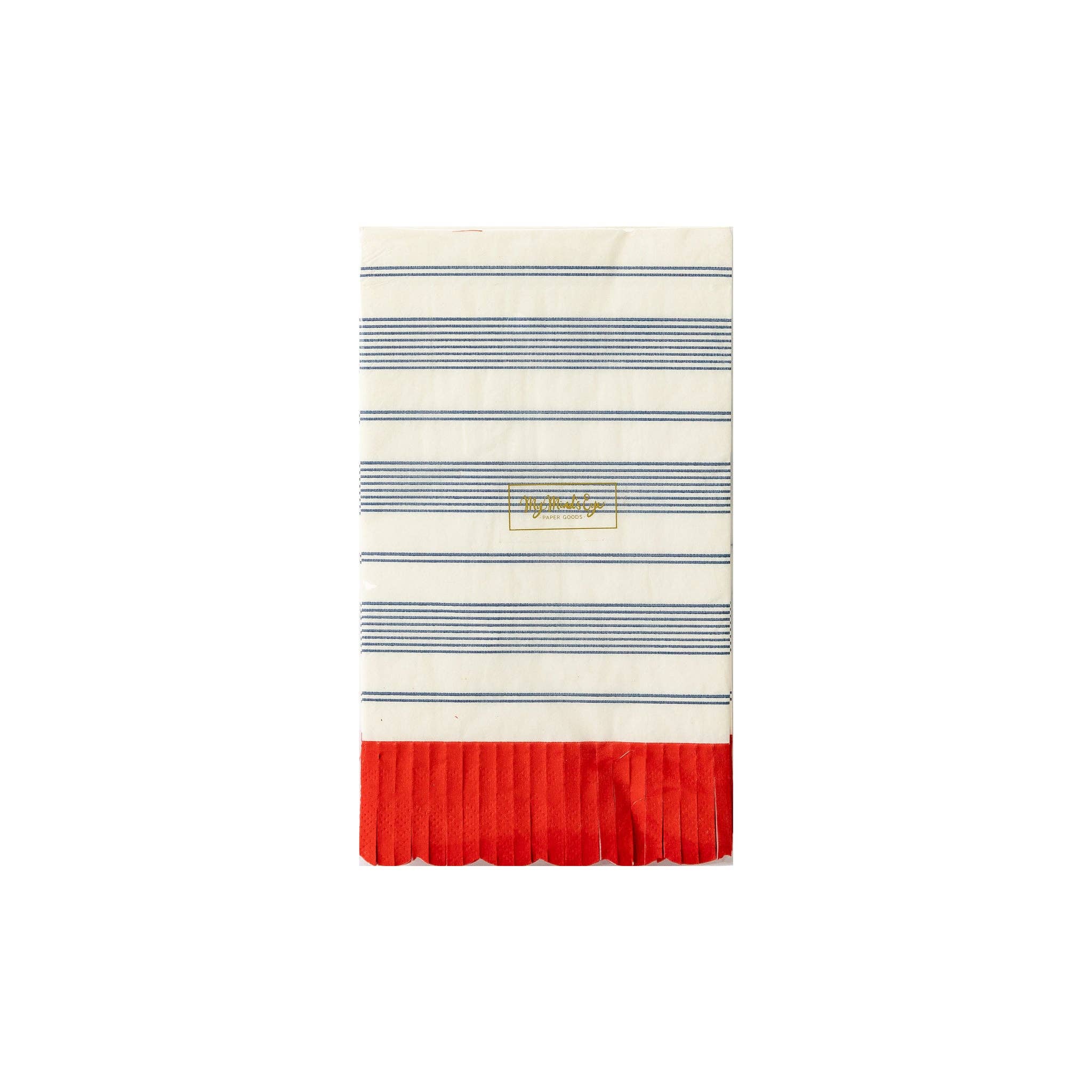 Striped Scallop Dinner Napkin