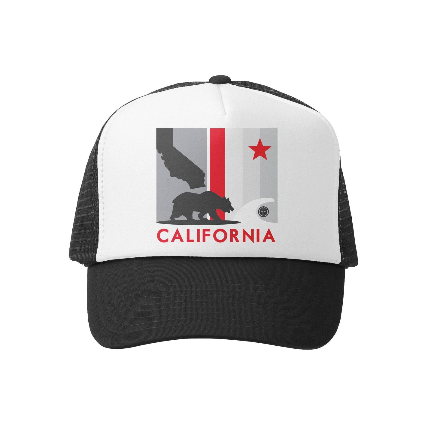 California Flag Trucker Hat