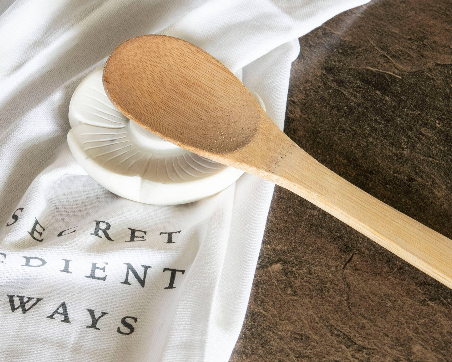 Fleur Marble Spoon Rest