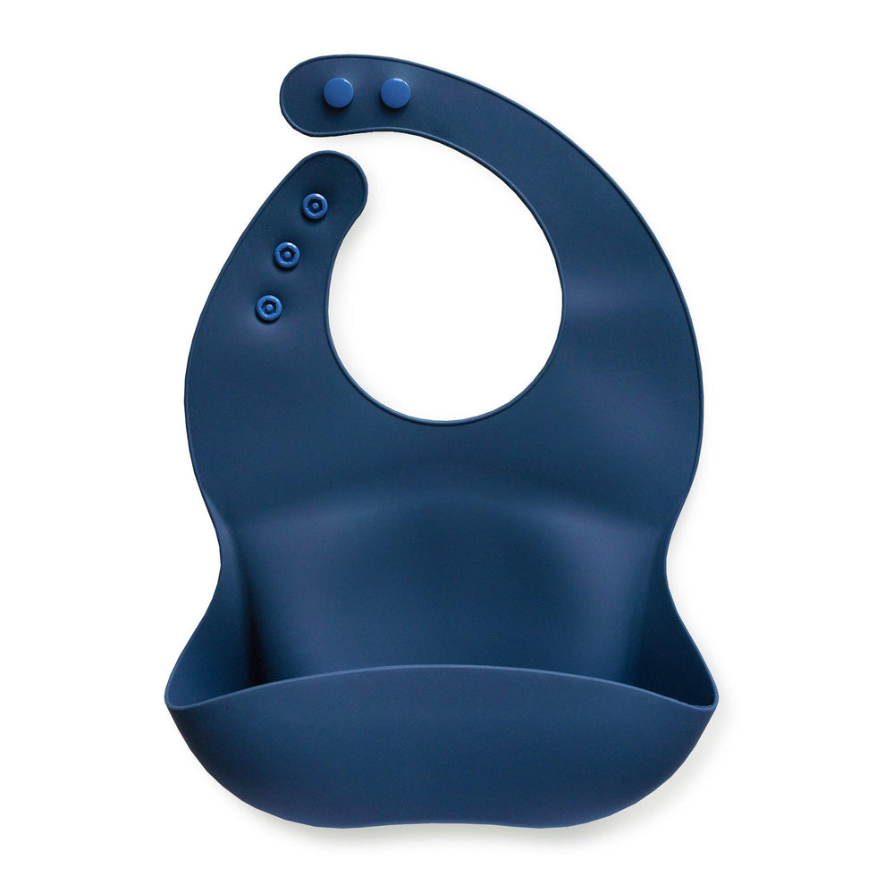 Cole & Gwen Silicone Bib with Snaps