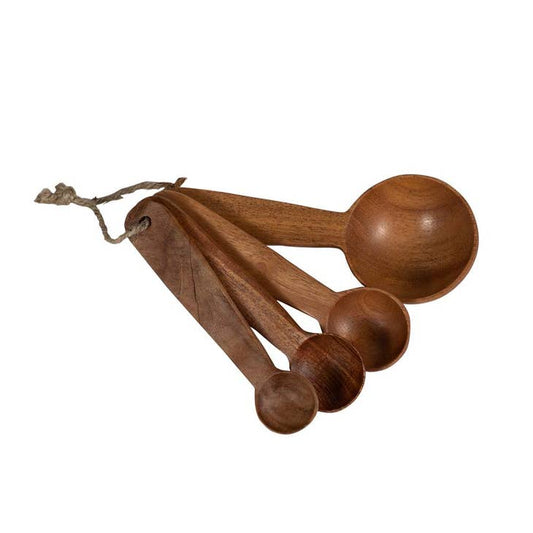 Wood Measuring Spoon Set