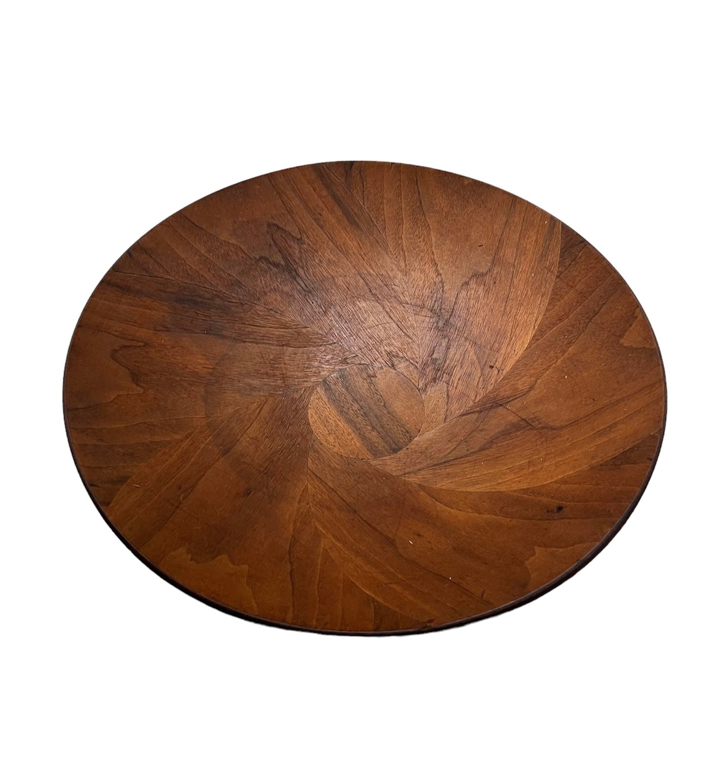 Acacia Wood Round Tray