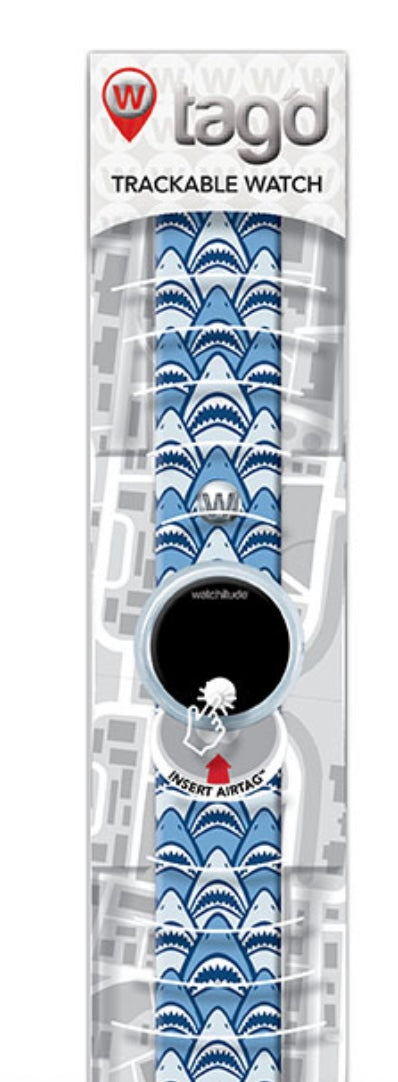 Tag'd By Watchitude Slap Watch GPS Compatible